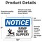 Signmission 7 in Height, 10 in Width, Vinyl Decal, Rectangle OS-2PACK-NS-D-710-L-17983 - alternate 5